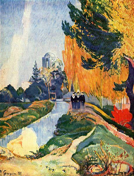 Les Alyscamps, Paul Gauguin